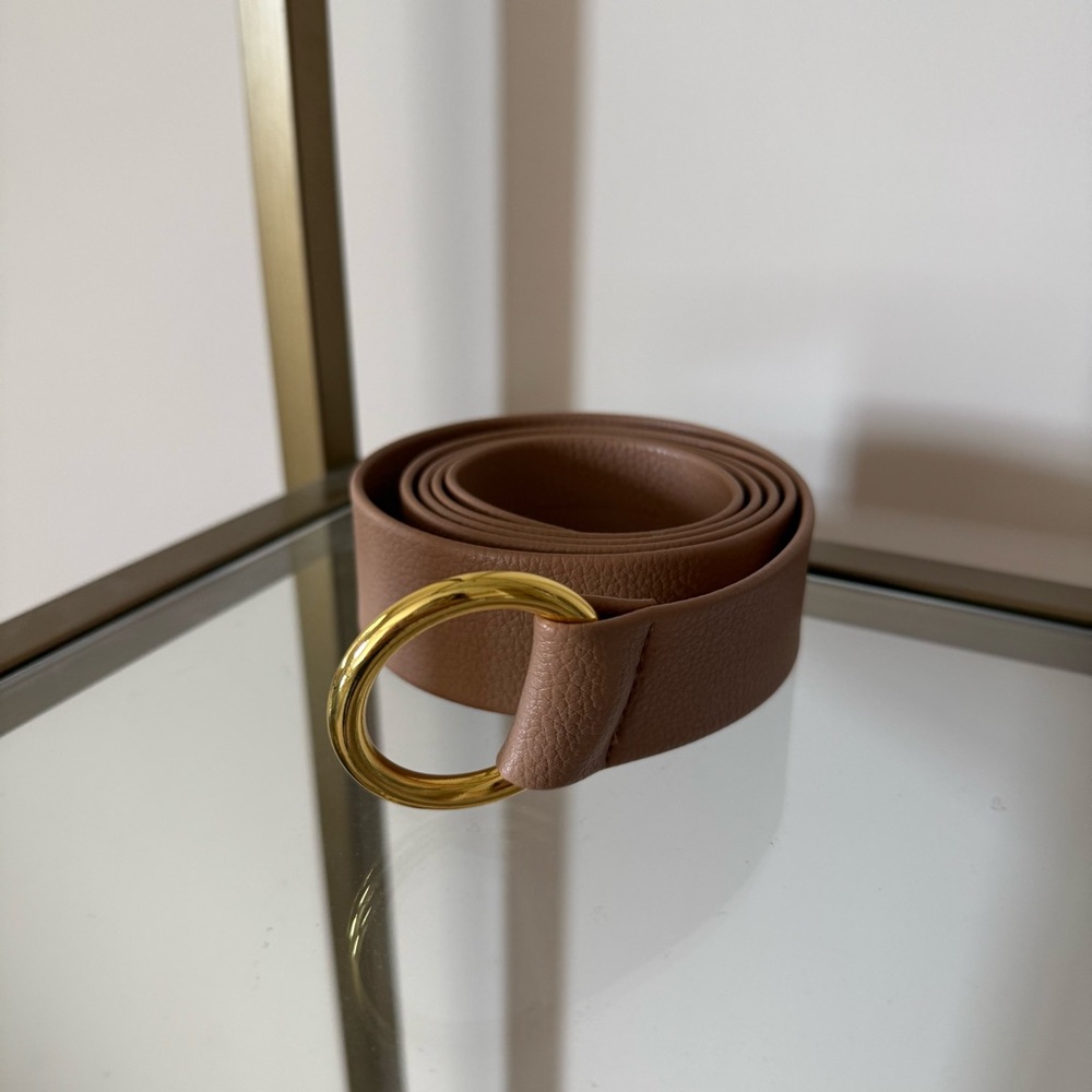B-Low the belt Mia Vegan tan Leather Belt - Picture 3 of 6